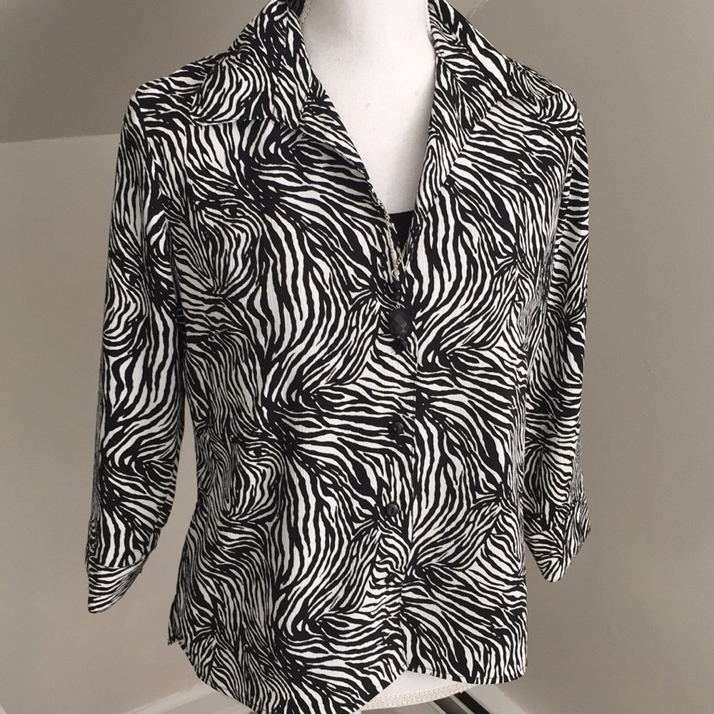 Zebra Blouse